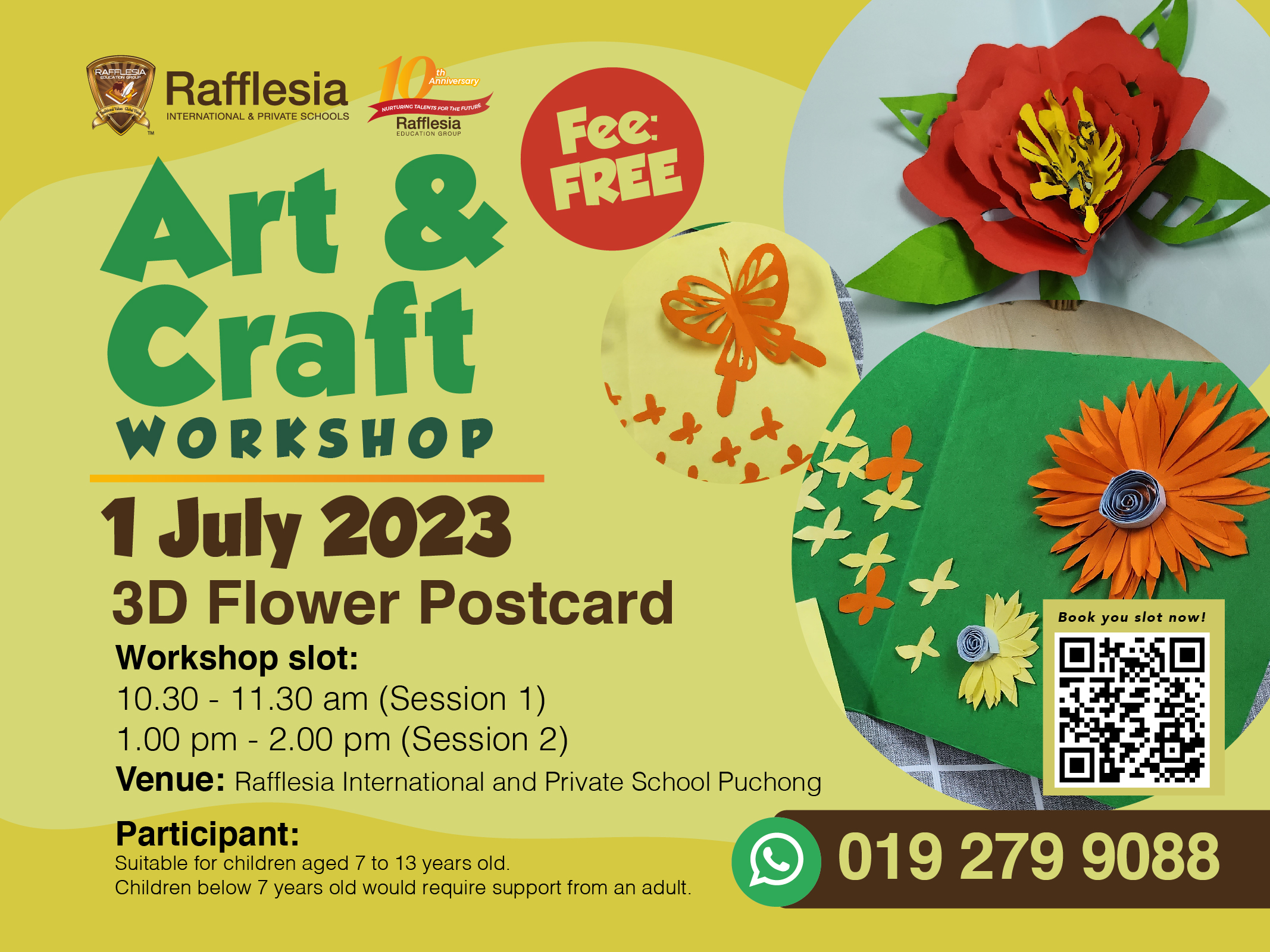 Art & Craft Workshop | Sekolah Menengah Rafflesia Puchong